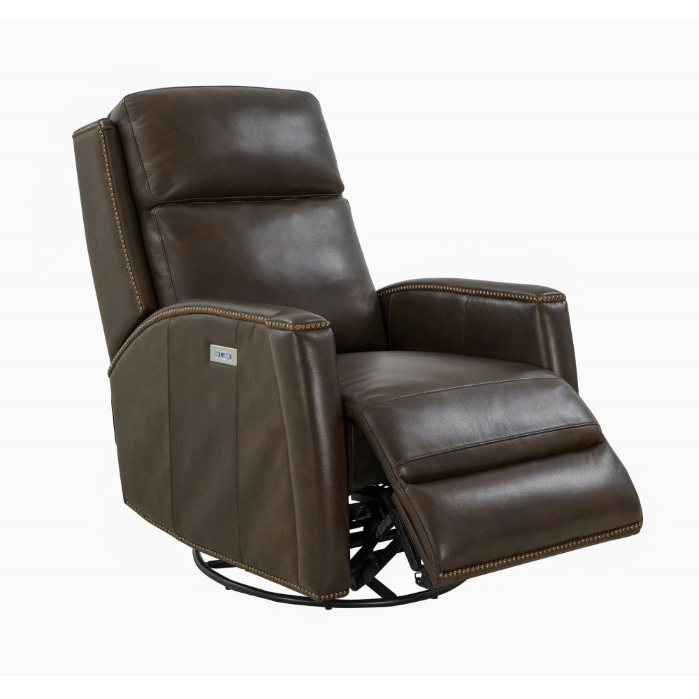 8PH-1121 Brandt Swivel Glider Recliner, Ashford Walnut