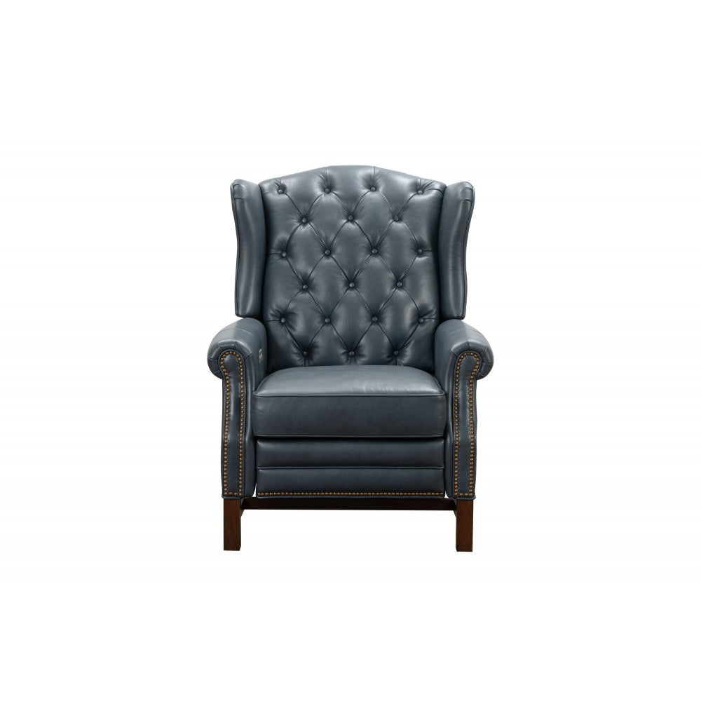 9-1163 Sheridan Power Recliner, Barone Navy Blue