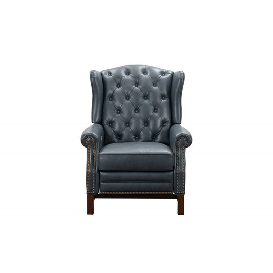 9-1163 Sheridan Power Recliner, Barone Navy Blue