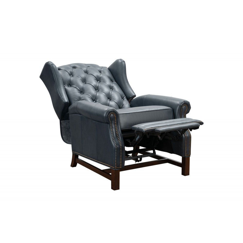 9-1163 Sheridan Power Recliner, Barone Navy Blue