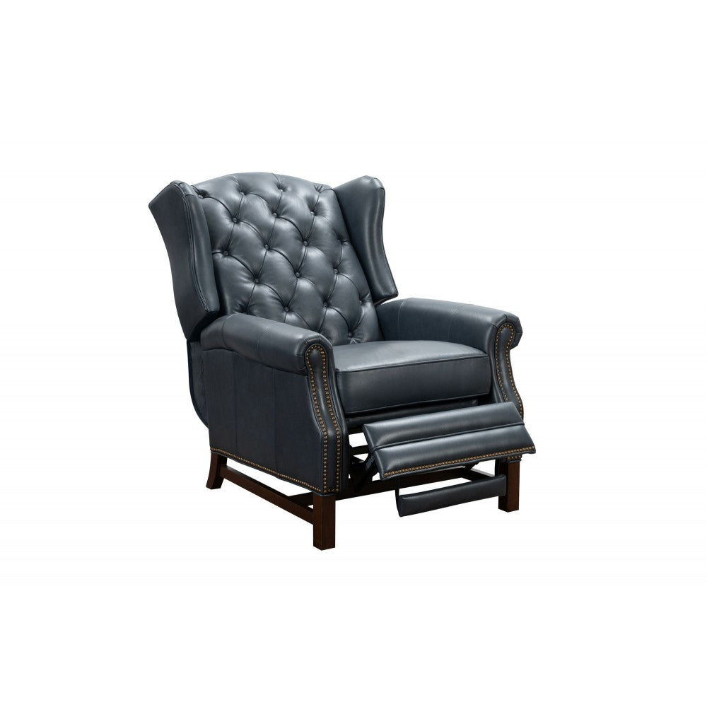 9-1163 Sheridan Power Recliner, Barone Navy Blue