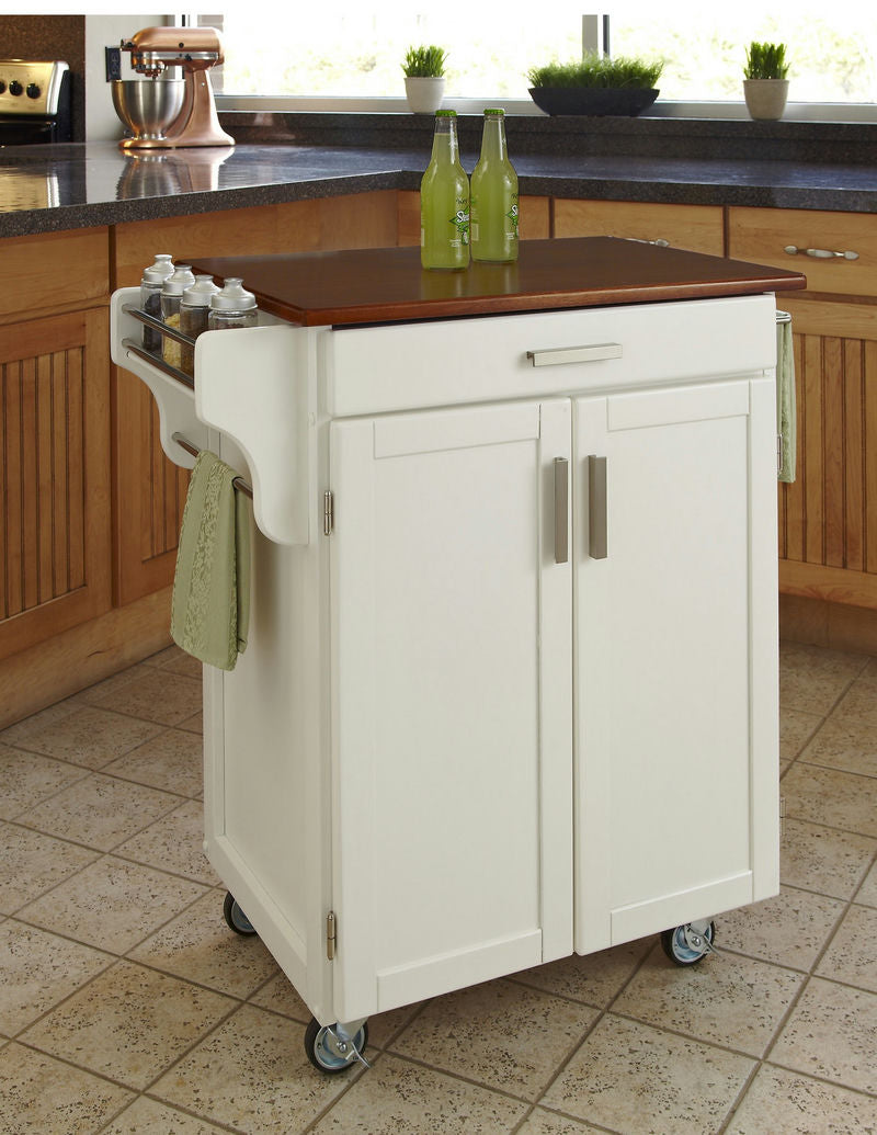 Cuisine Cart Kitchen Cart by homestyles, 9001-0026G