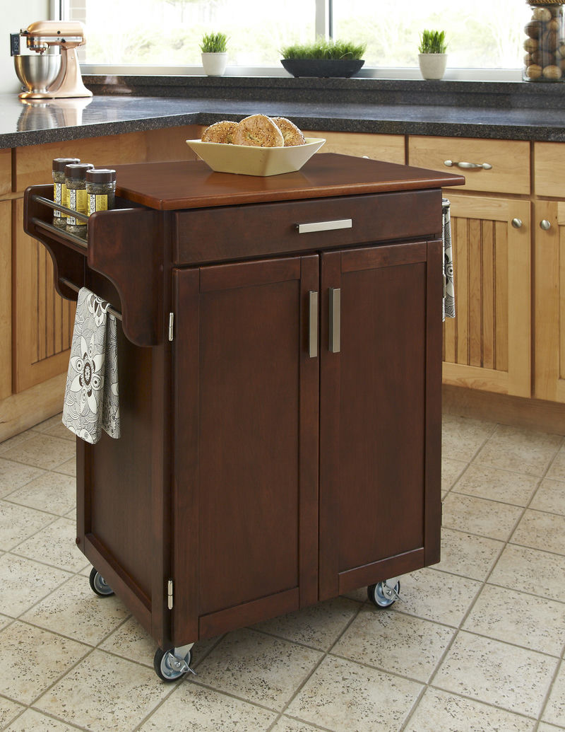 Cuisine Cart Kitchen Cart by homestyles, 9001-0076G