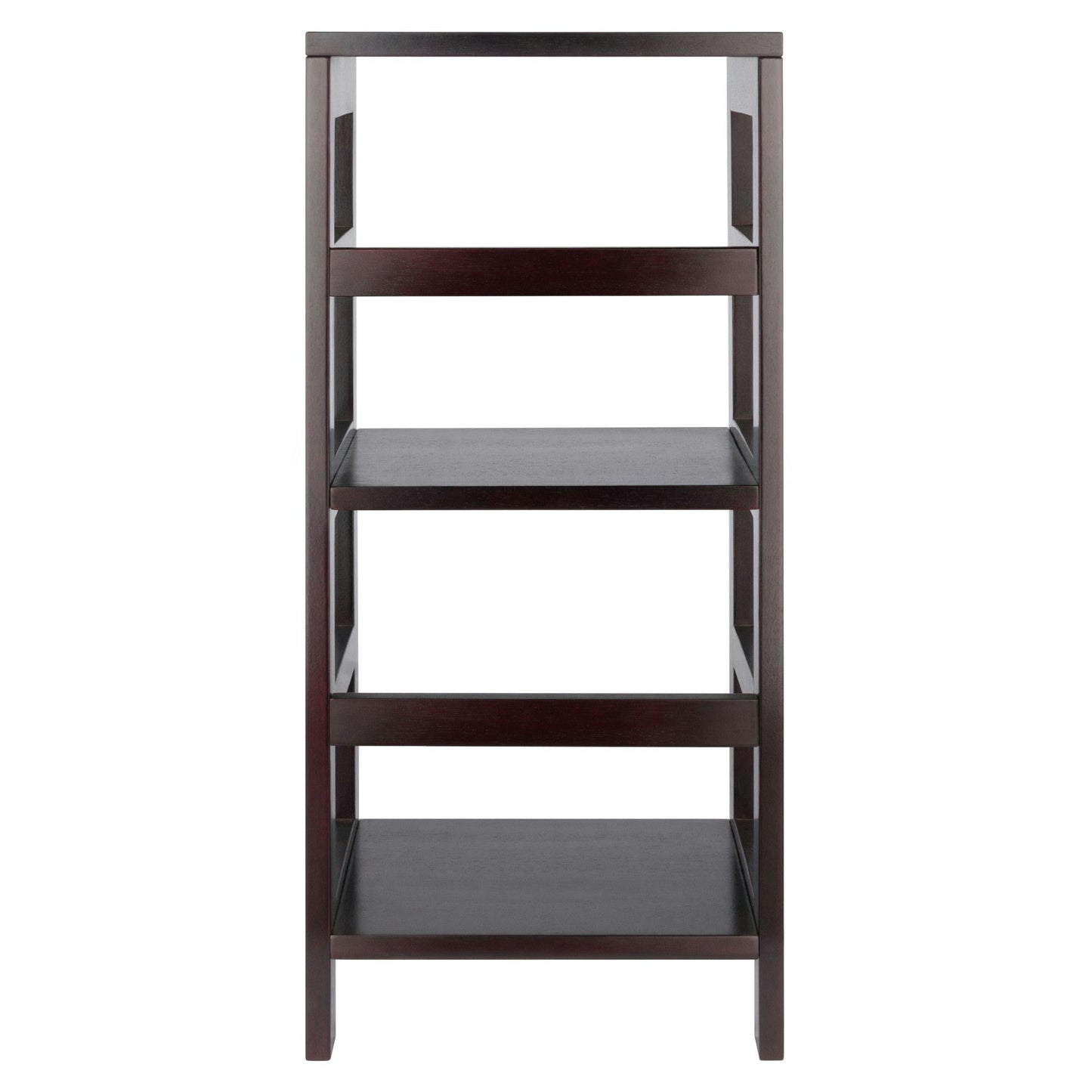 Leo 2-Tier Storage Shelf, Espresso