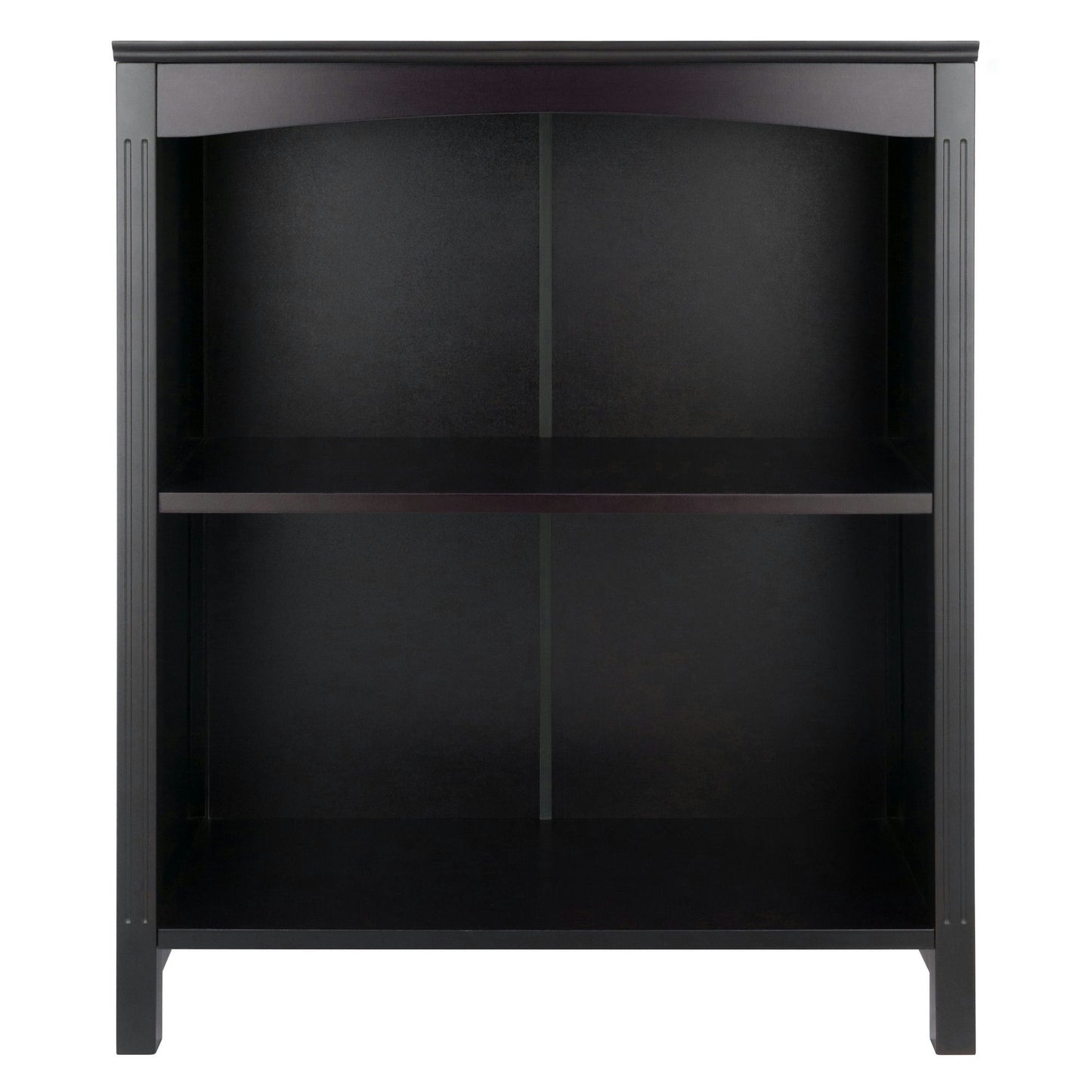 Terrace 2-Section Bookcase, Shelf, Espresso