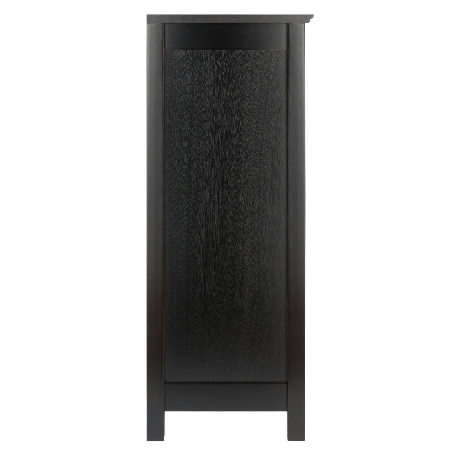 Terrace 2-Section Bookcase, Wide Shelf, Espresso