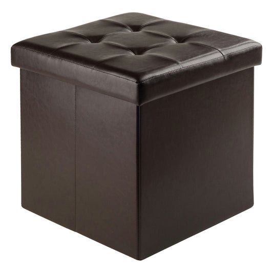 Ashford Square Storage Ottoman, Espresso