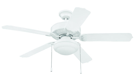 52" Enduro Plastic with Light Kit Ceiling Fan in