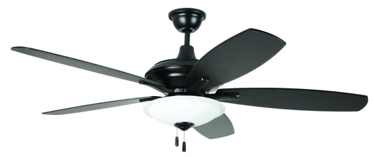 52" Jamison Ceiling Fan in Flat Black