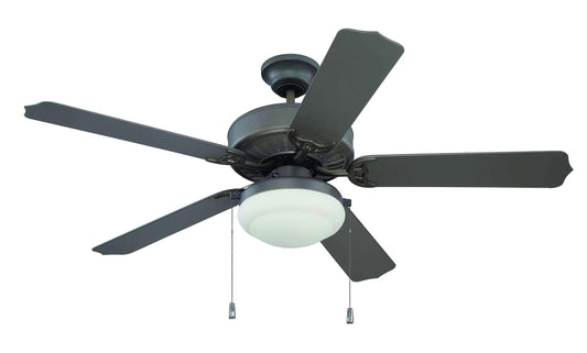 52" Enduro Plastic with Light Kit Ceiling Fan in Espresso