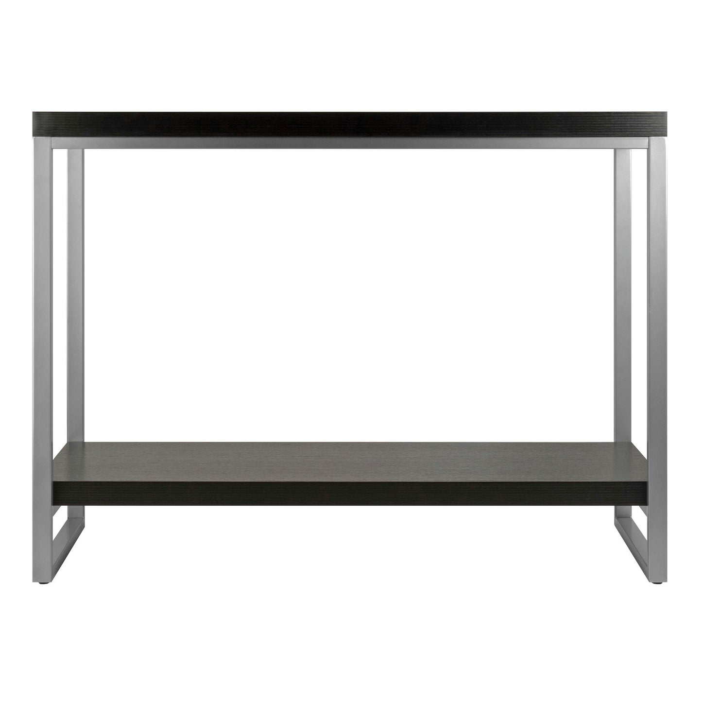 Jared Console Table, Gray and Espresso
