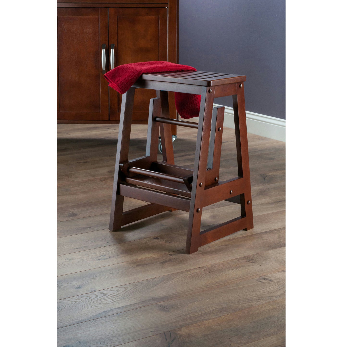 Ascend Step Stool, Walnut