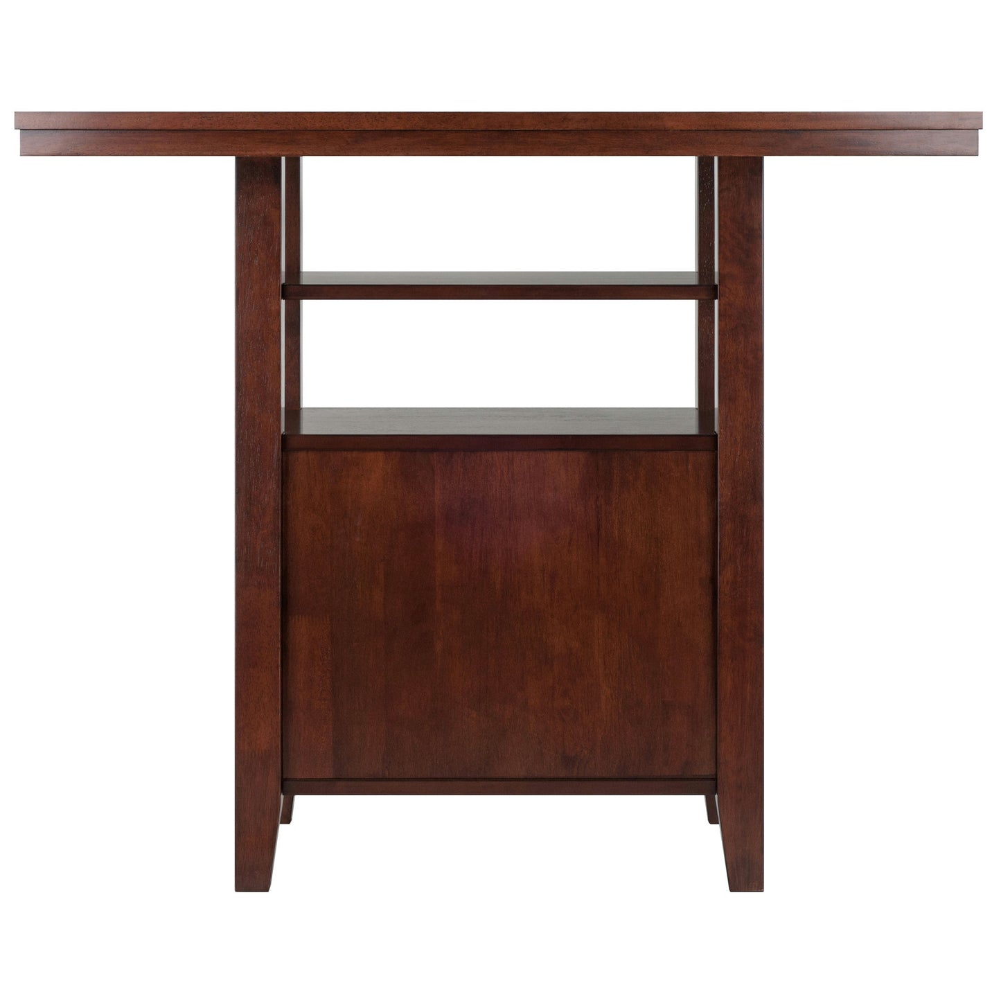 Albany High Table with Cabinet, Walnut