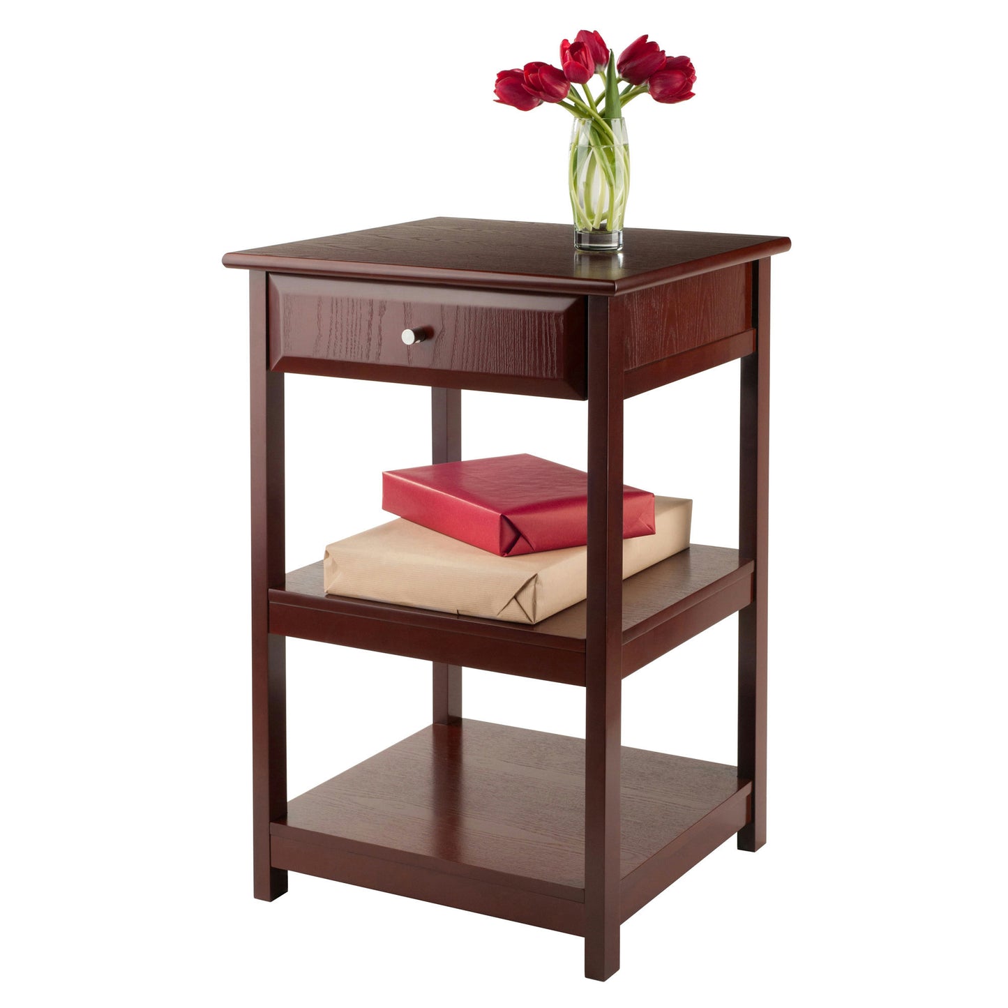 Delta Home Office Printer Stand, Walnut