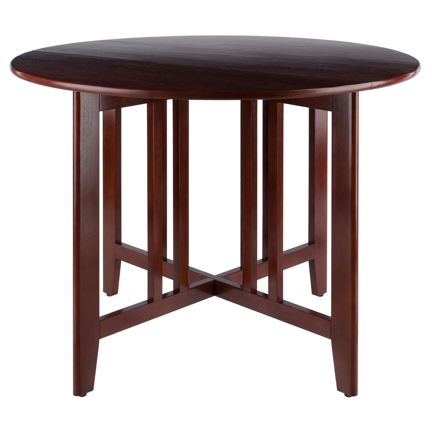 Alamo Double Drop Leaf Dining Table, Walnut