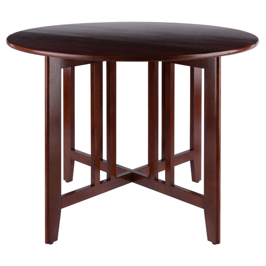 Alamo Double Drop Leaf Dining Table, Walnut