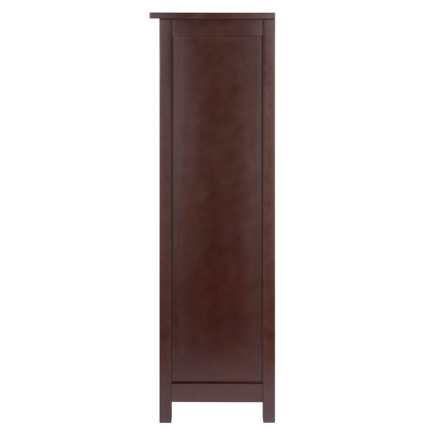 Milan 3-Section Shelf, Walnut