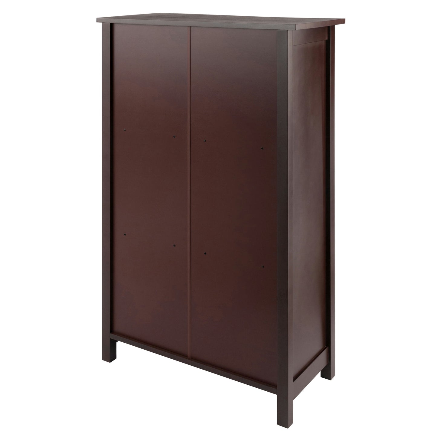 Milan 3-Section Shelf, Walnut