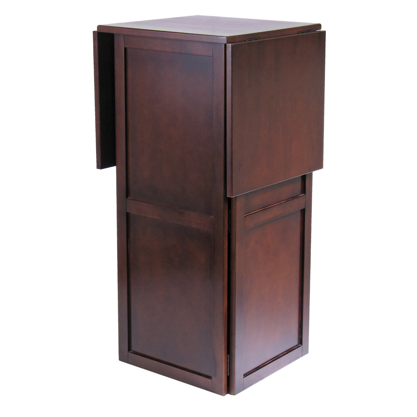Newport Expandable Entertainment Wine Bar, Walnut