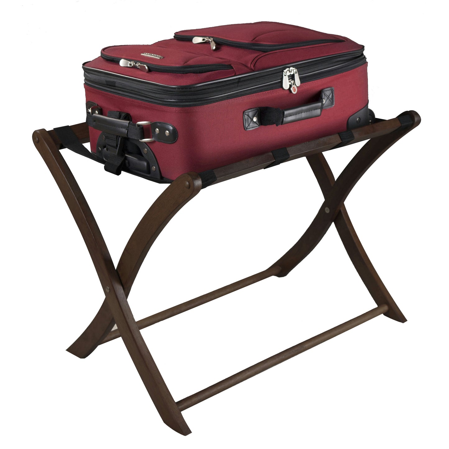 Scarlett Luggage Rack, Walnut