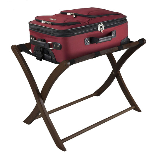 Scarlett Luggage Rack, Walnut