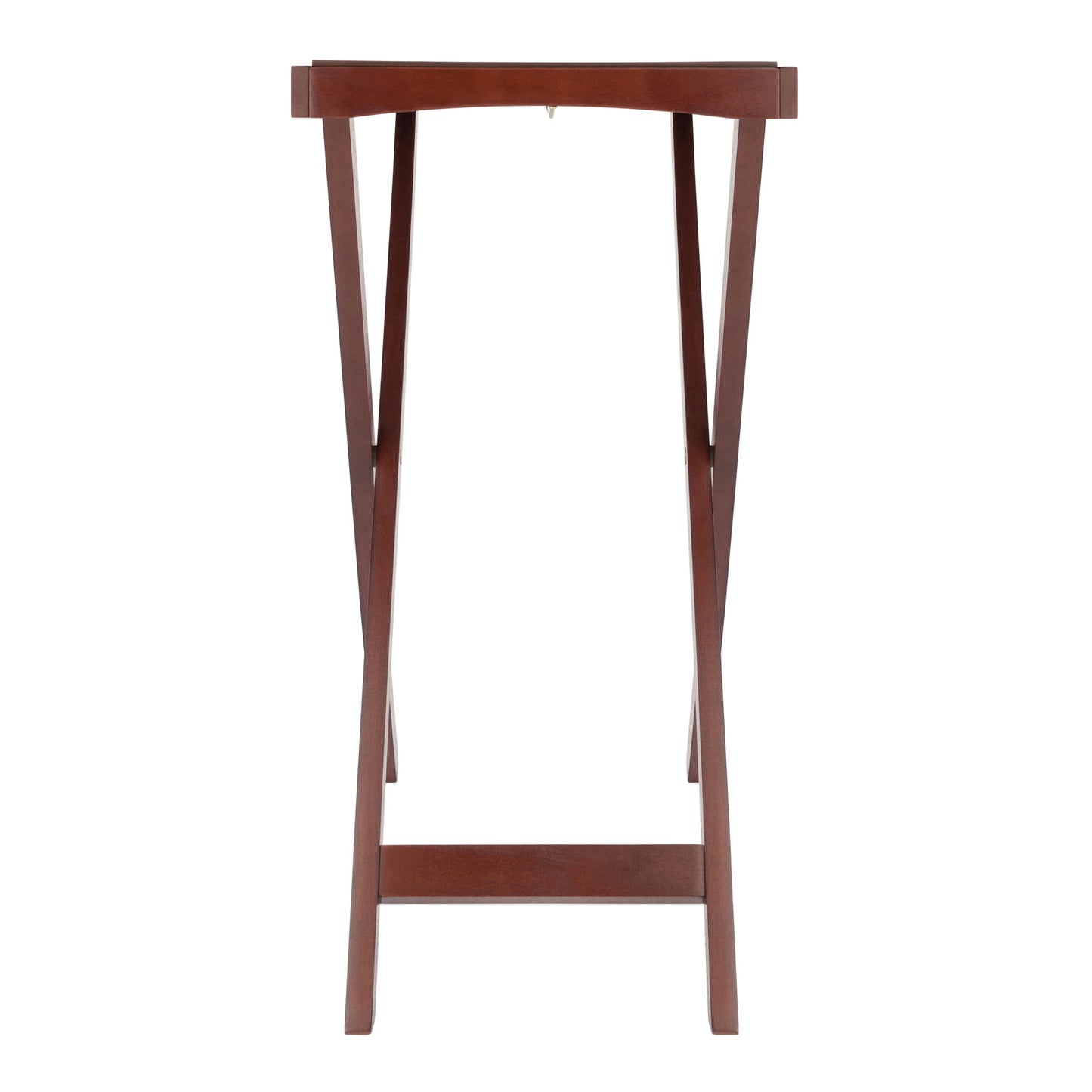 Devon Butler TV Table with Serving Tray, Walnut