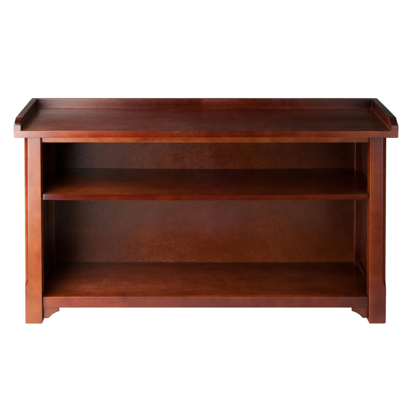 Milan Storage Hall Bench, Walnut