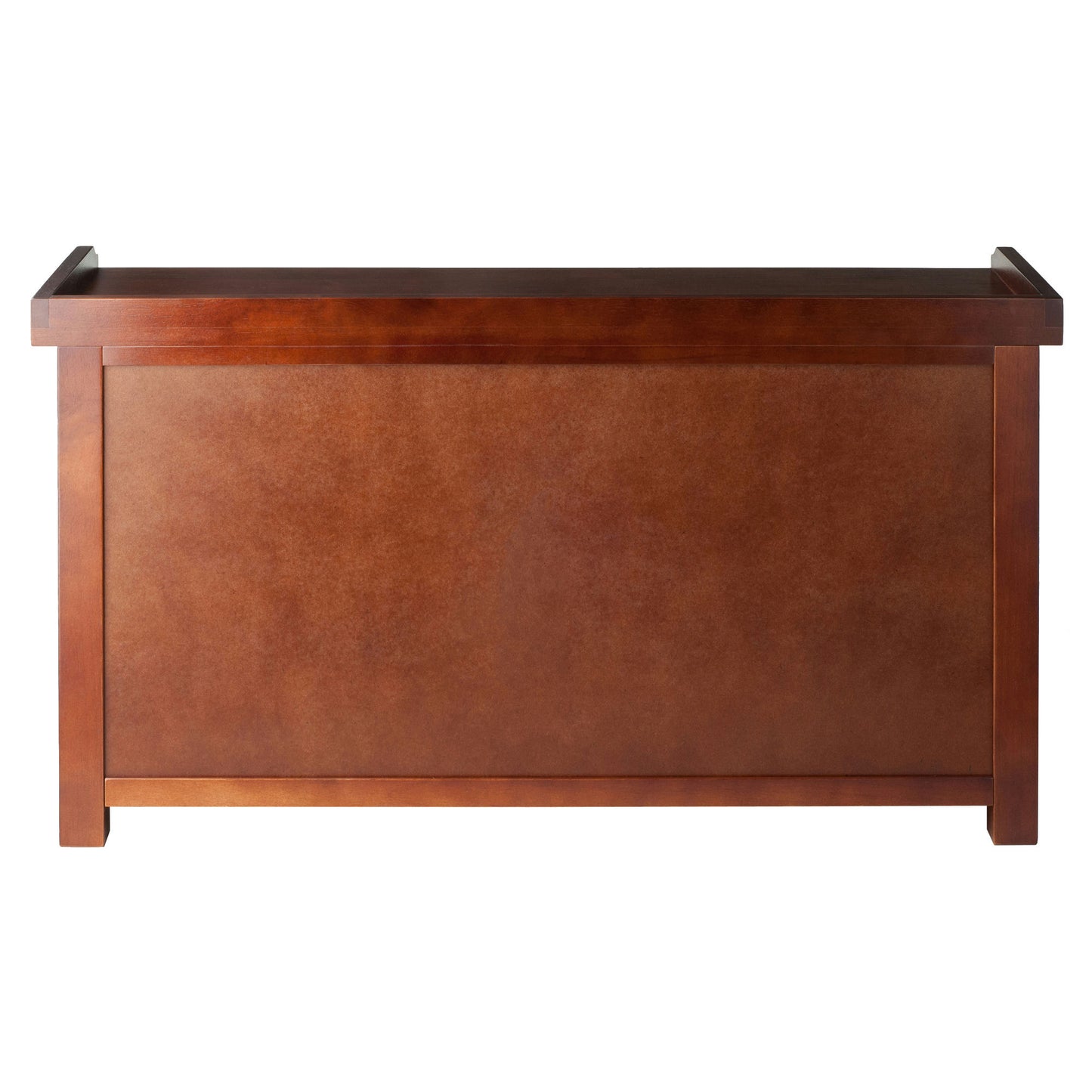 Milan Storage Hall Bench, Walnut