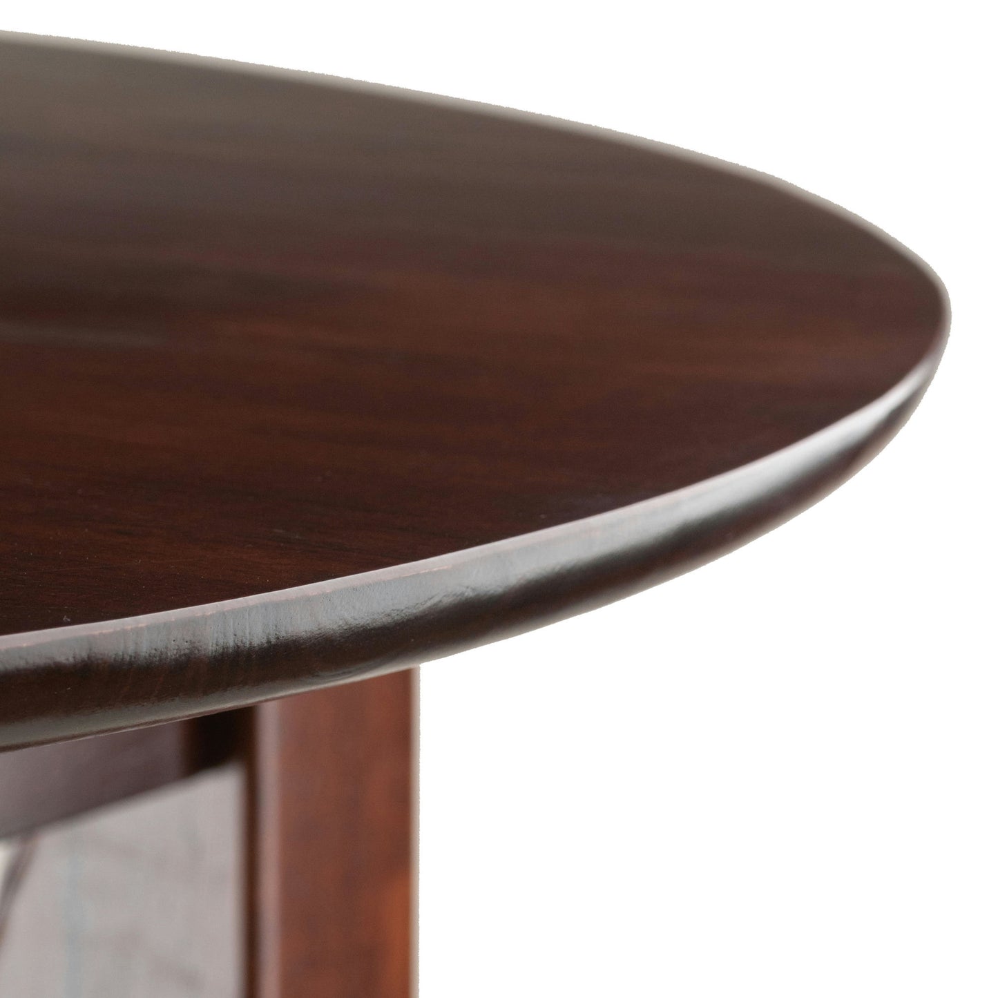 Fiona Round High Table, Walnut