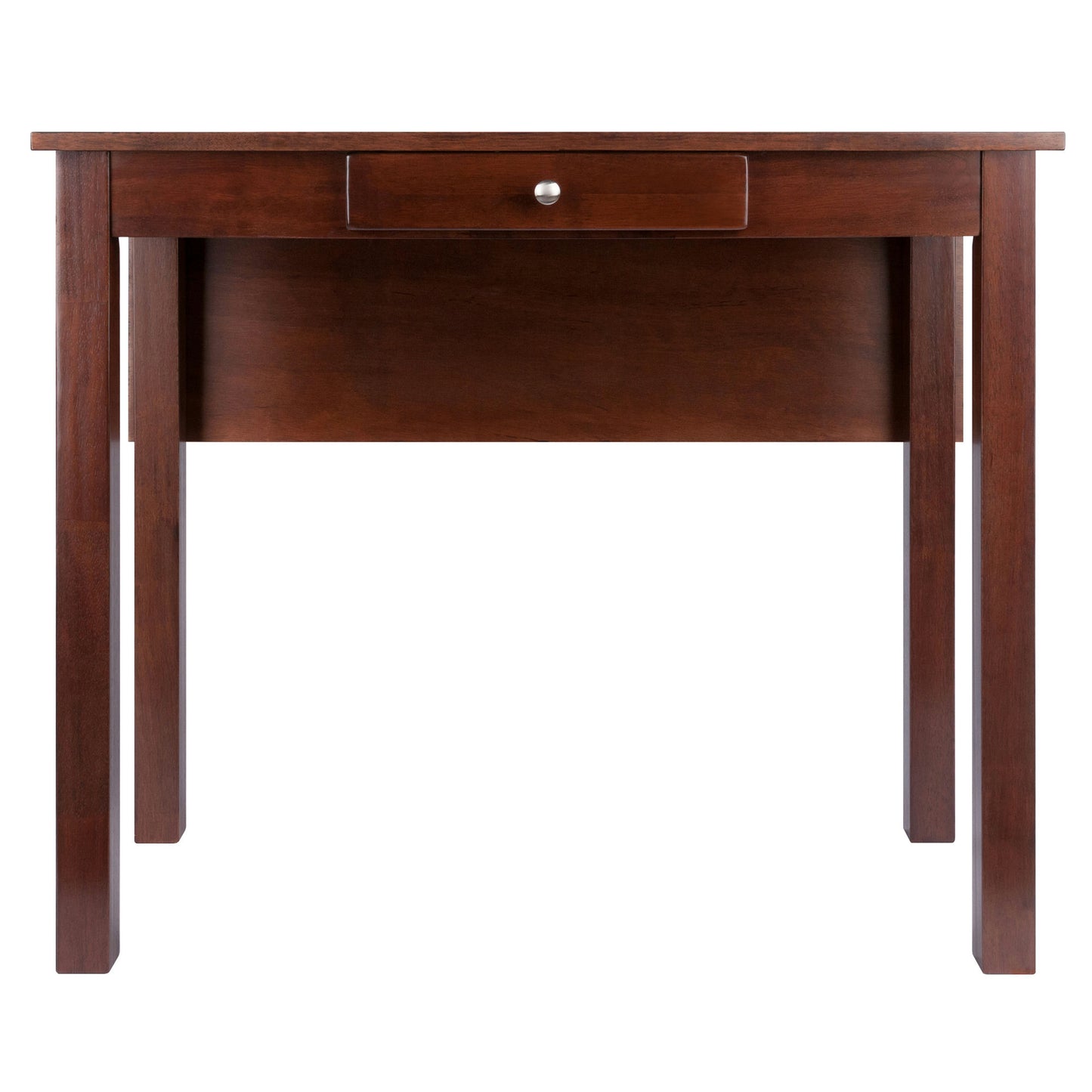 Perrone High Table with Drop Leaf, Walnut