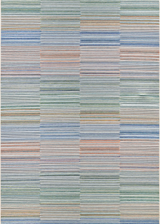 Couristan Cape Shoreham Ivory-Multi Rug 5'3" x 7'6"