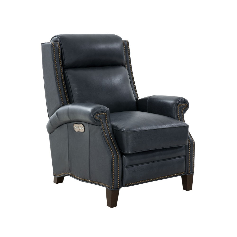 9PH-3286 Barrett Power Recliner, Barone Navy Blue