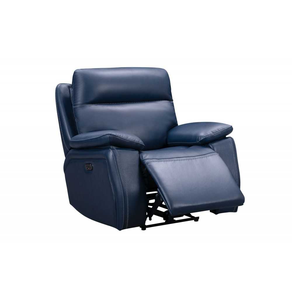 9PH-3628 Micah Power Recliner, Marco Navy Blue