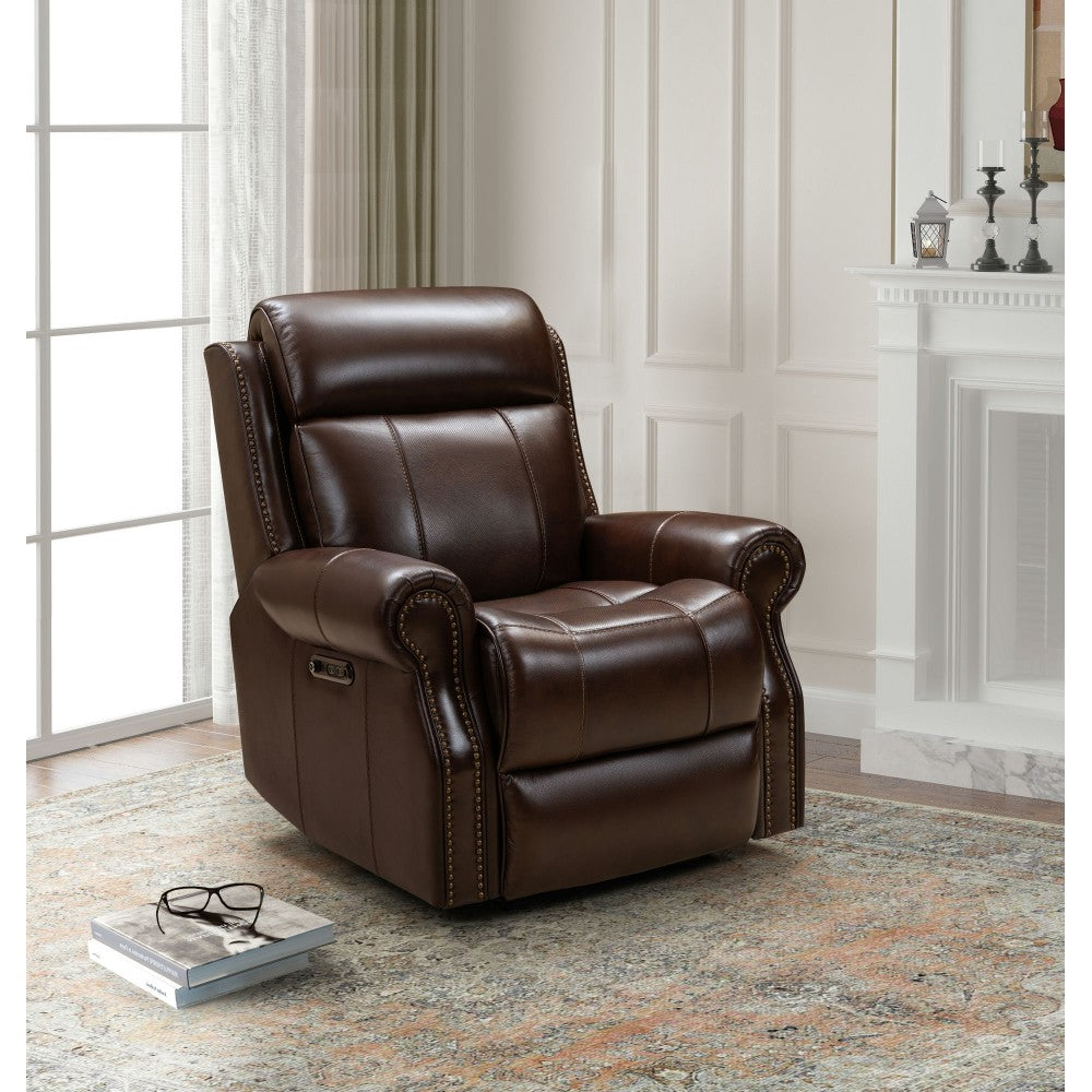 9PHHC-3717 Demara HC Power Recliner, Castleton Rustic Brown