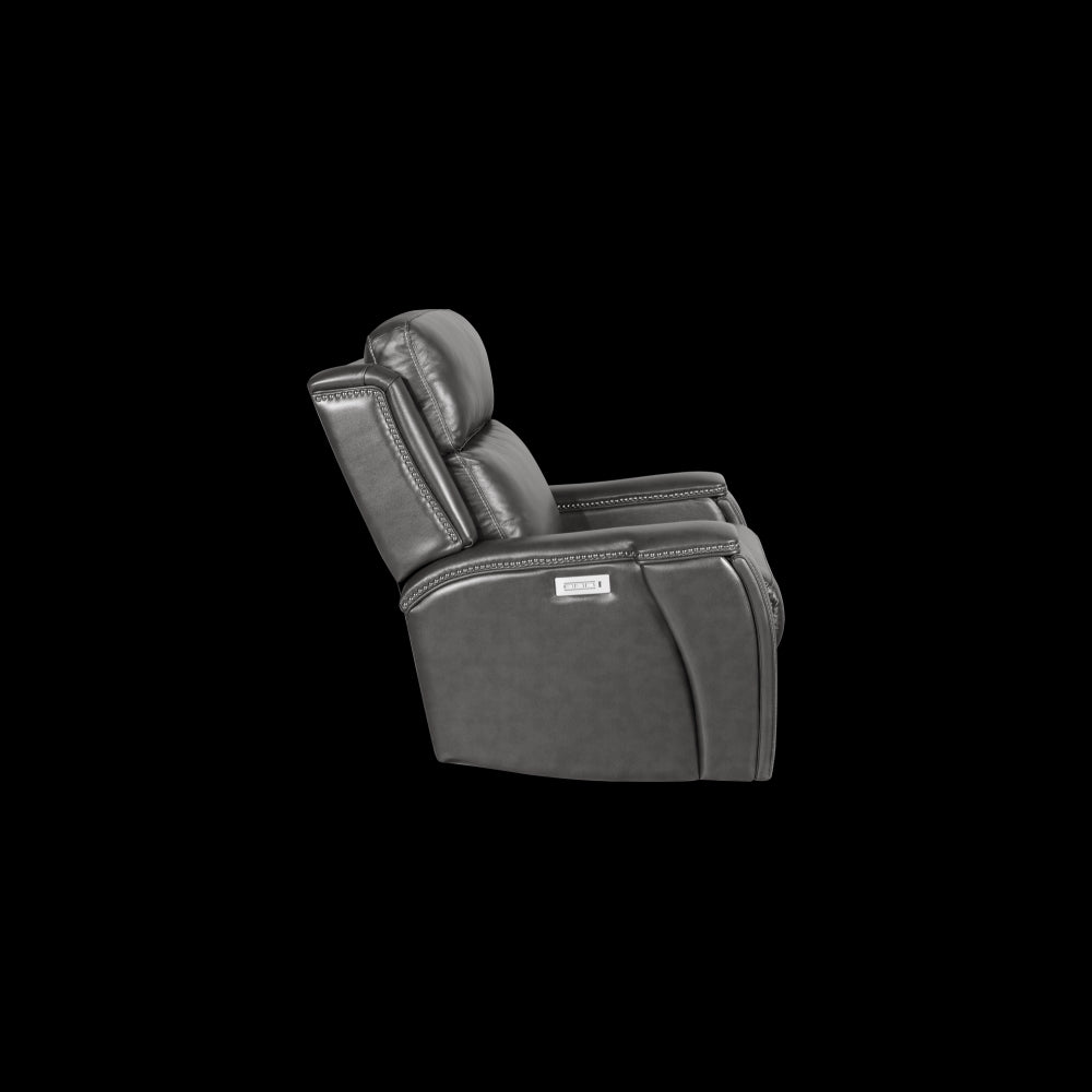 9PHL-1189 Montville Power Recliner, Rainer Steel