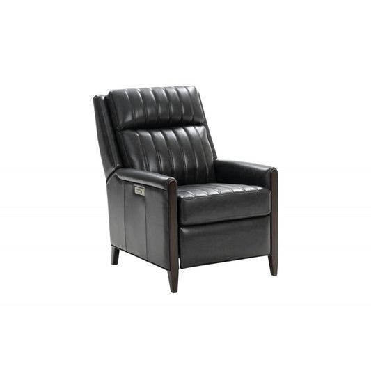 9PHL-1195 Davidson Power Recliner w/Power Head Rest & Power Lumbar - Charcoal