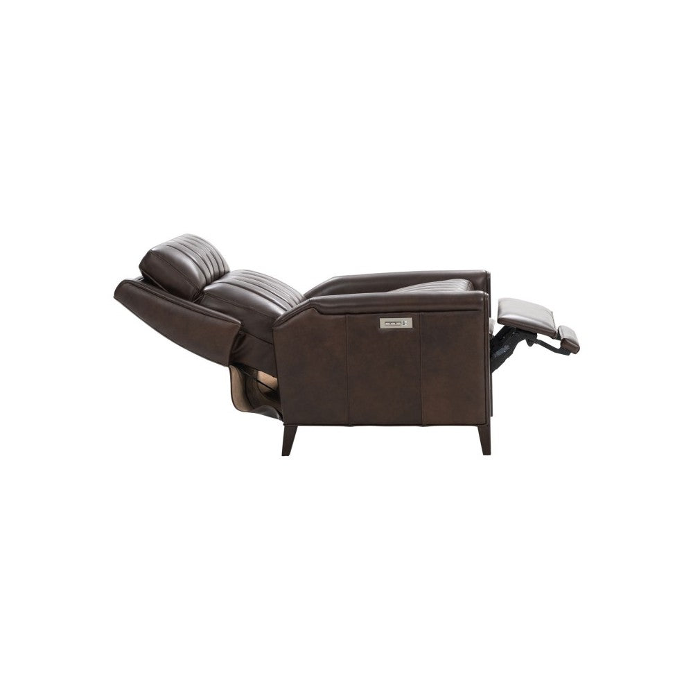 9PHL-1195 Davidson Power Recliner w/Power Head Rest & Power Lumbar - Walnut