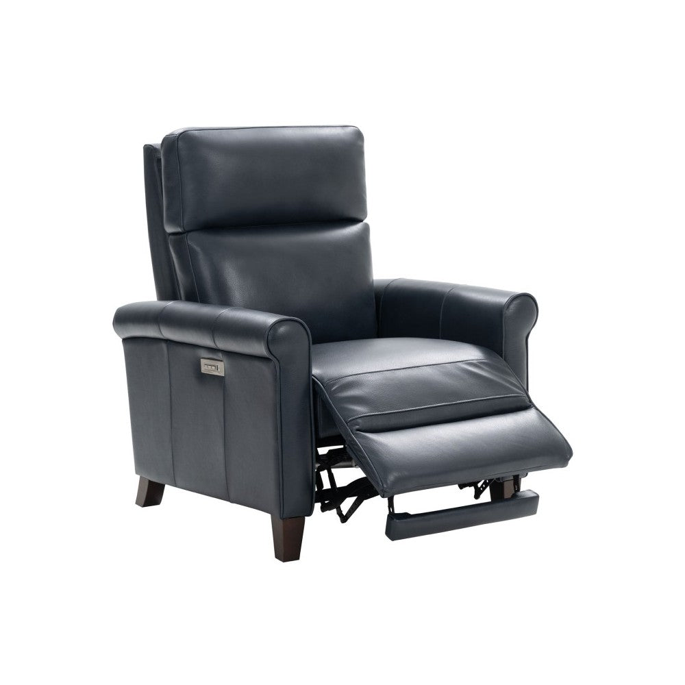 9PHL-1196 Jaymar Zero Gravity Barone Navy Blue Power Recliner
