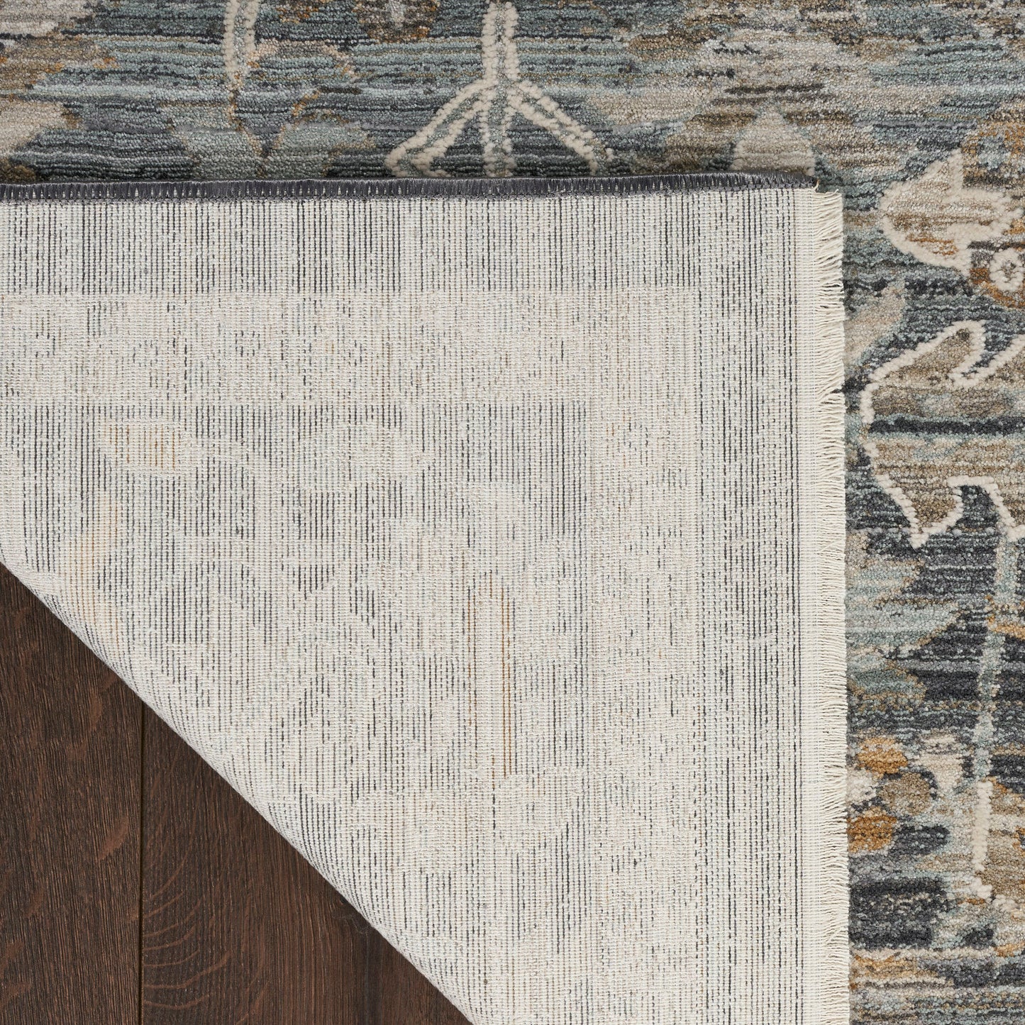 Nourison Lynx 2'6" x 4'6" Navy Multicolor Bohemian Indoor Rug