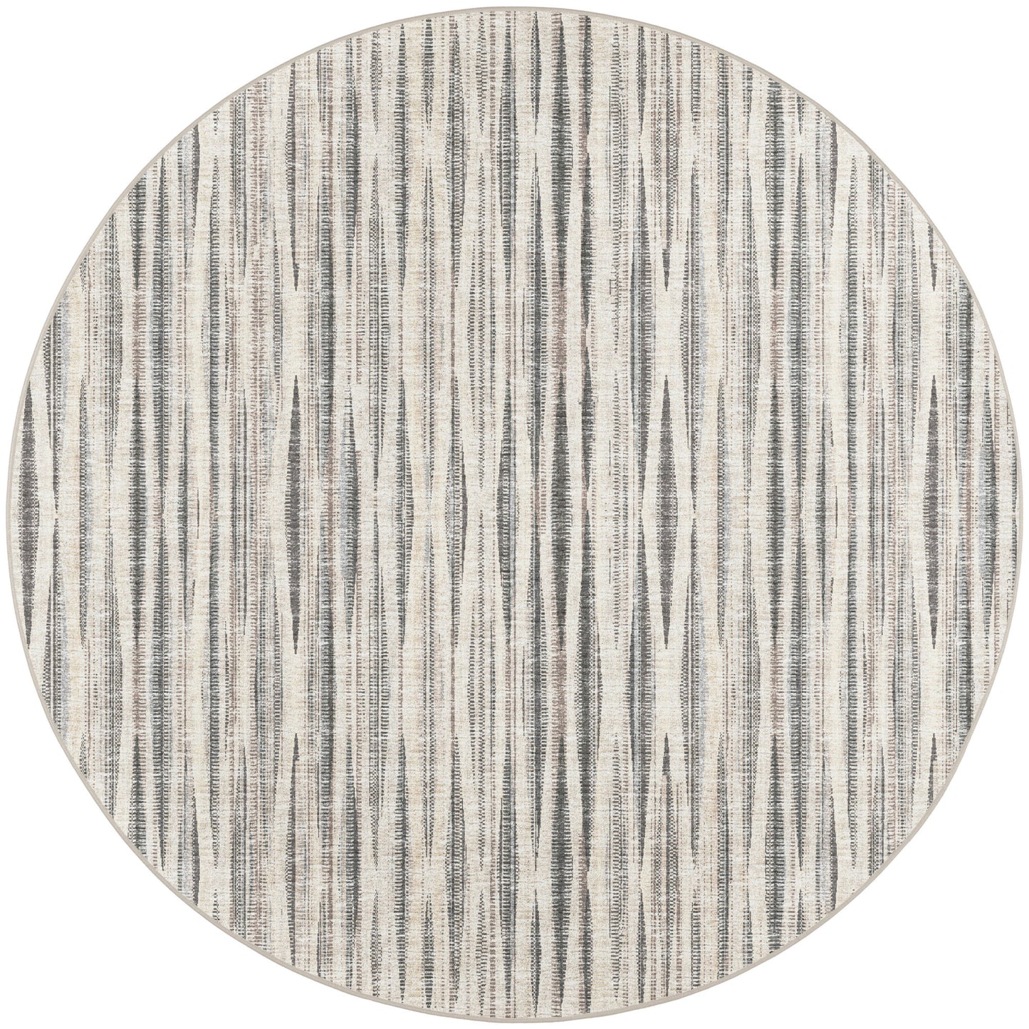 Amador AA1 Ivory 10' x 10' Round Rug