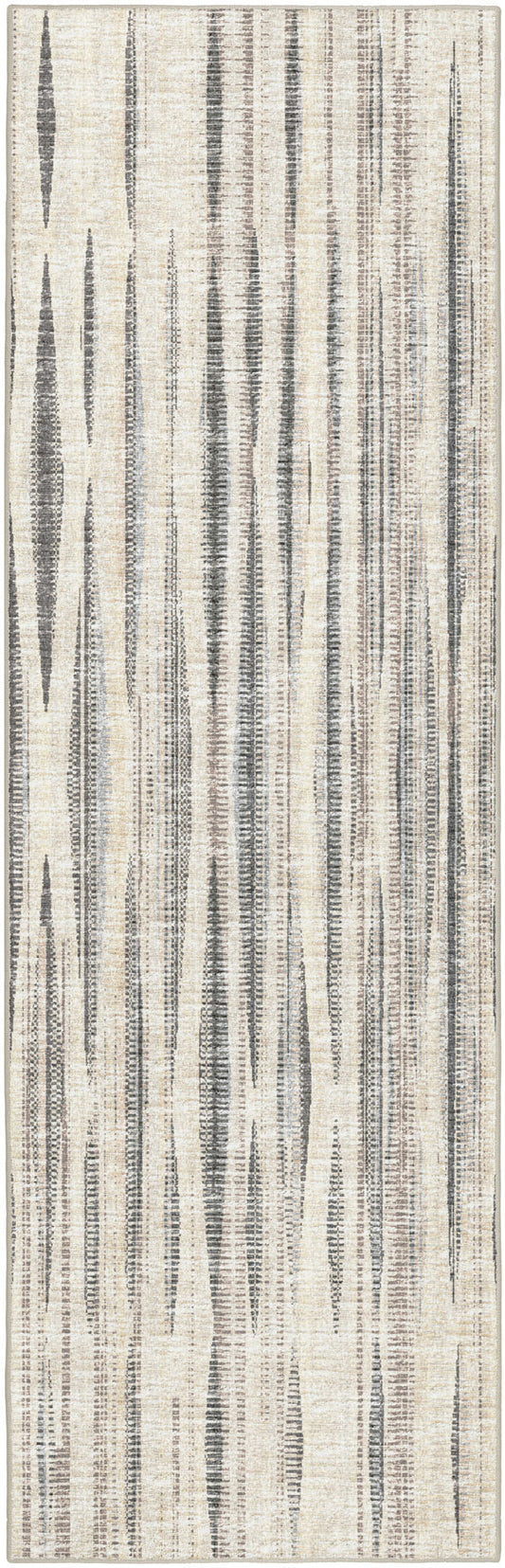 Amador AA1 Ivory 2'6" x 10' Runner Rug