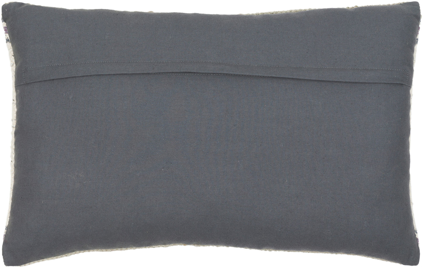 Surya Alamosa Charcoal Pillow Shell With Down Insert 14"H X 22"W