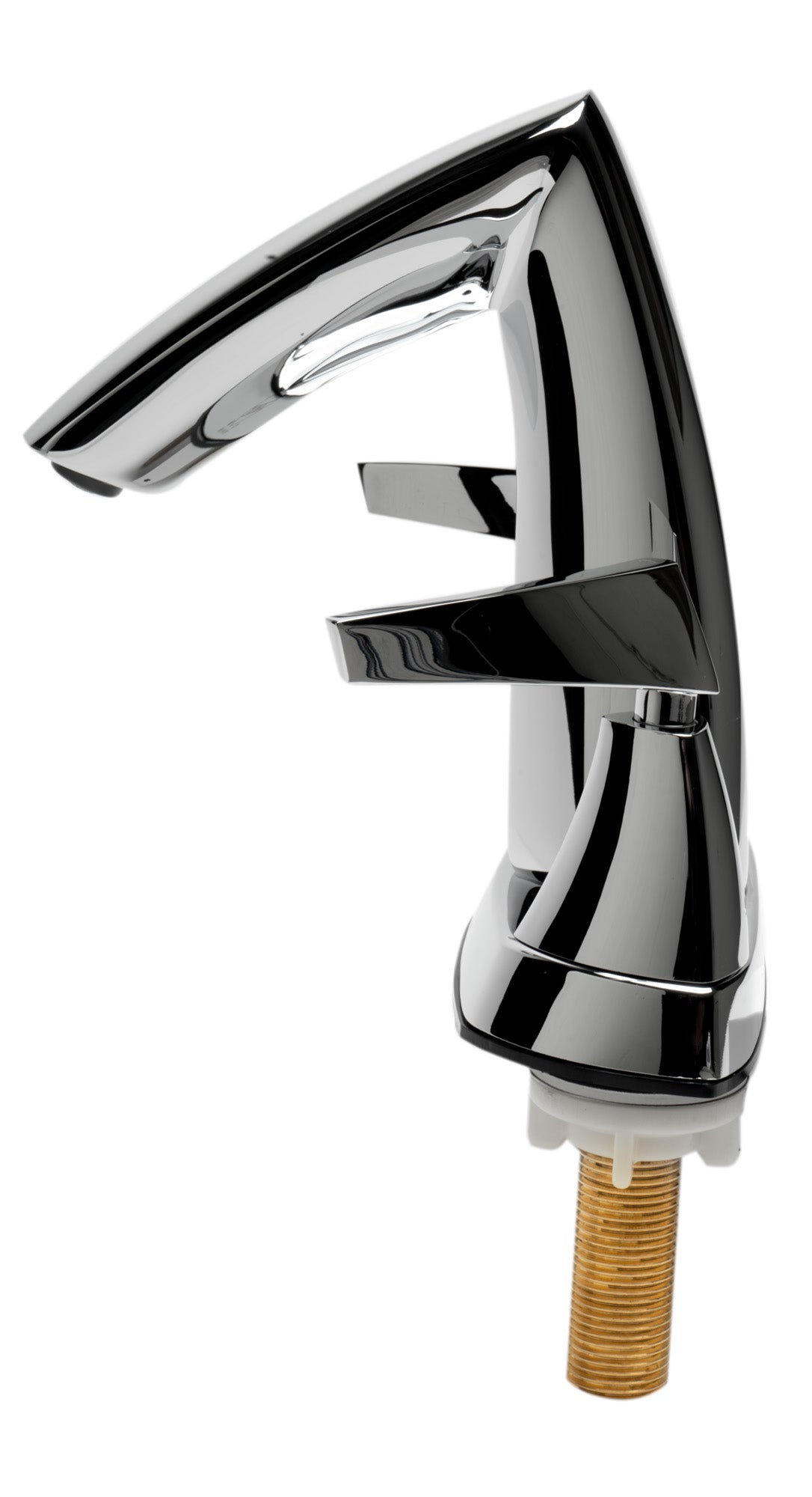 ALFI brand AB1003-PC Polished Chrome Two-Handle 4'' Centerset Bathroom Faucet