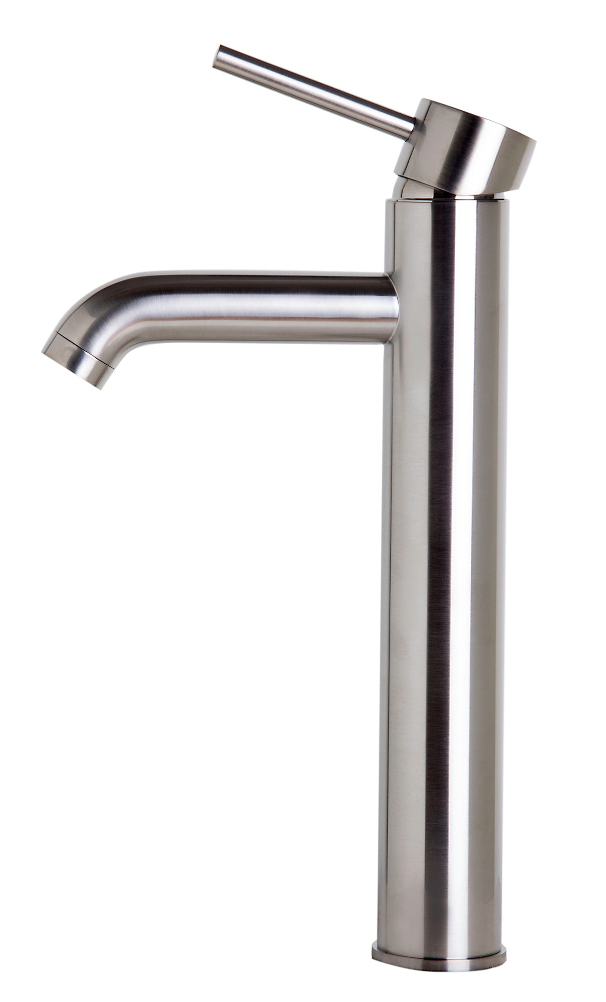 ALFI brand AB1023-BN Tall Brushed Nickel Single Lever Bathroom Faucet