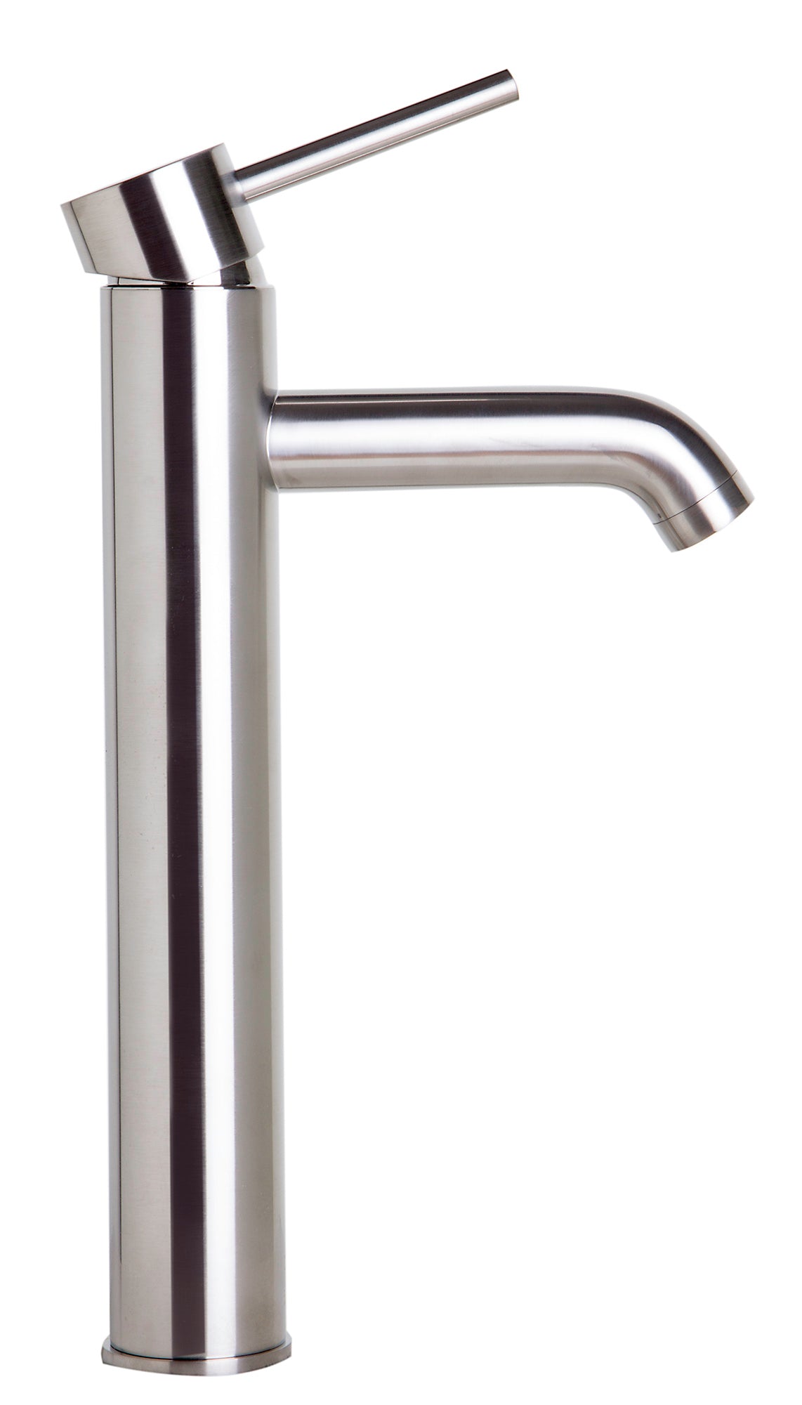 ALFI brand AB1023-BN Tall Brushed Nickel Single Lever Bathroom Faucet