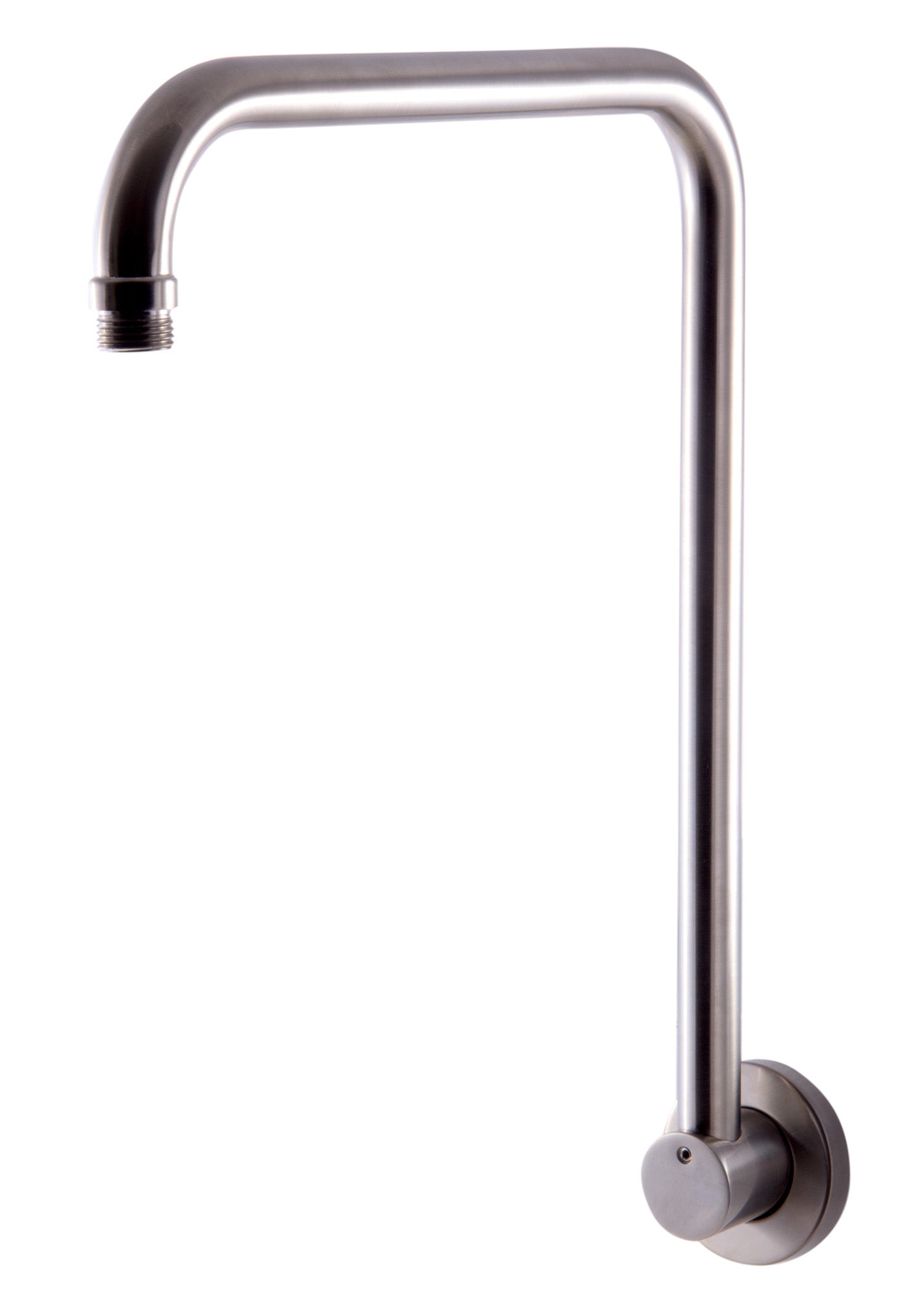 ALFI brand AB12GRW-BN Brushed Nickel 12" Round Raised Wall Mounted Shower Arm