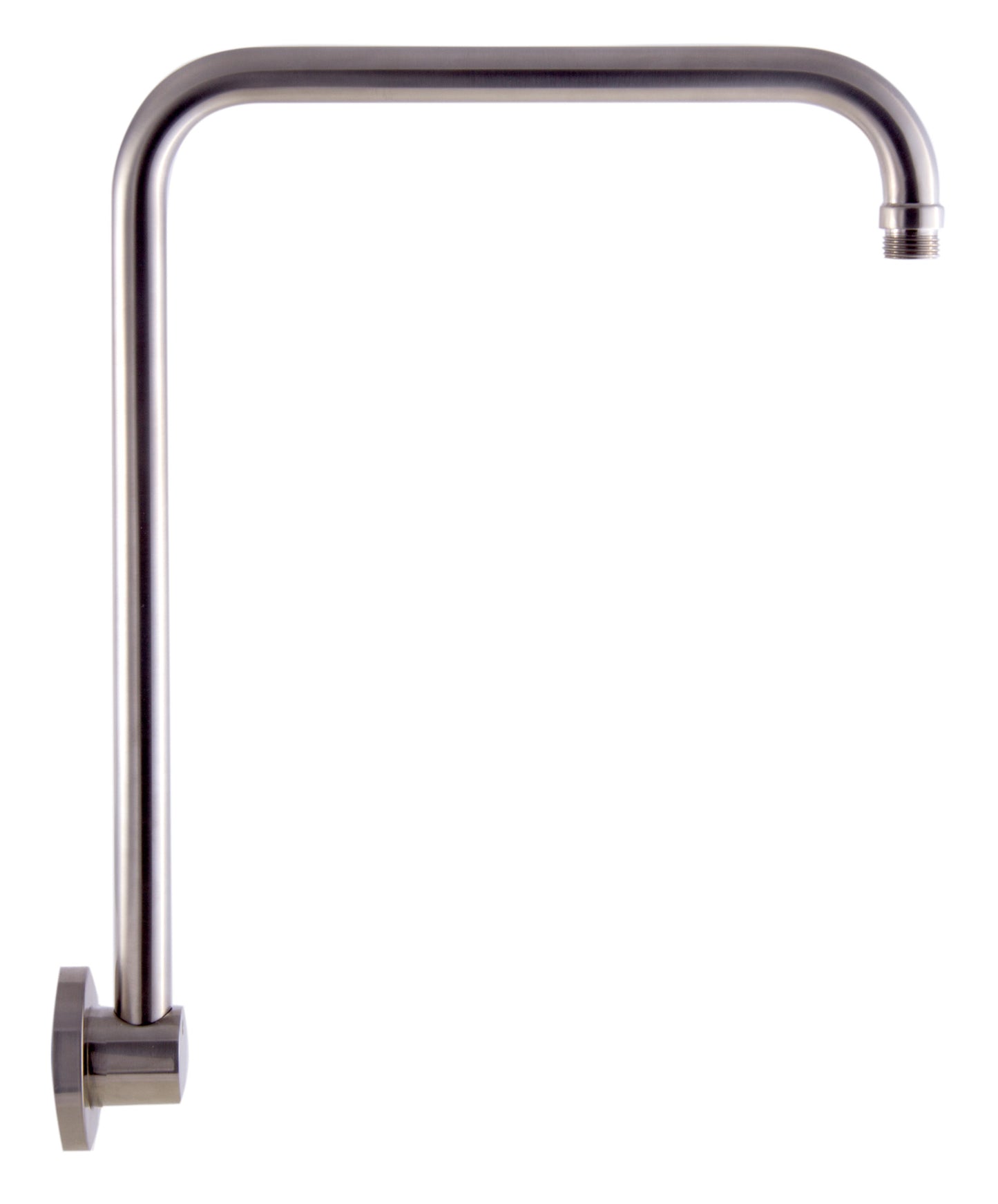 ALFI brand AB12GRW-BN Brushed Nickel 12" Round Raised Wall Mounted Shower Arm