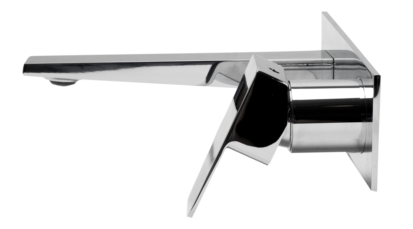 ALFI brand AB1472-PC Polished Chrome Wall Mounted Bathroom Faucet