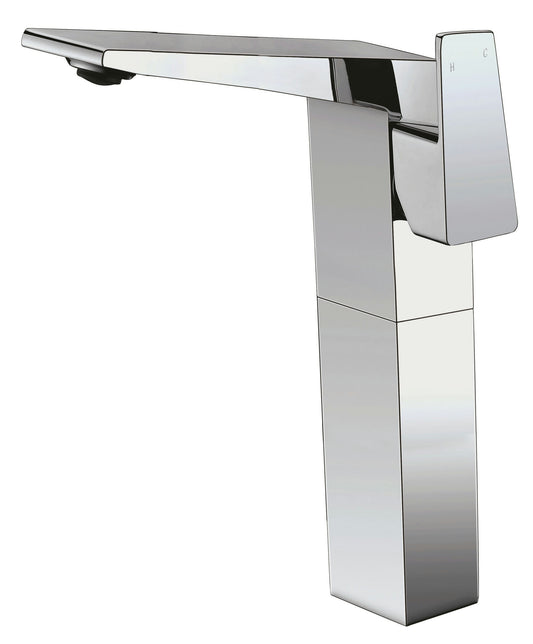 ALFI brand AB1475-PC Polished Chrome Single Hole Tall Bathroom Faucet