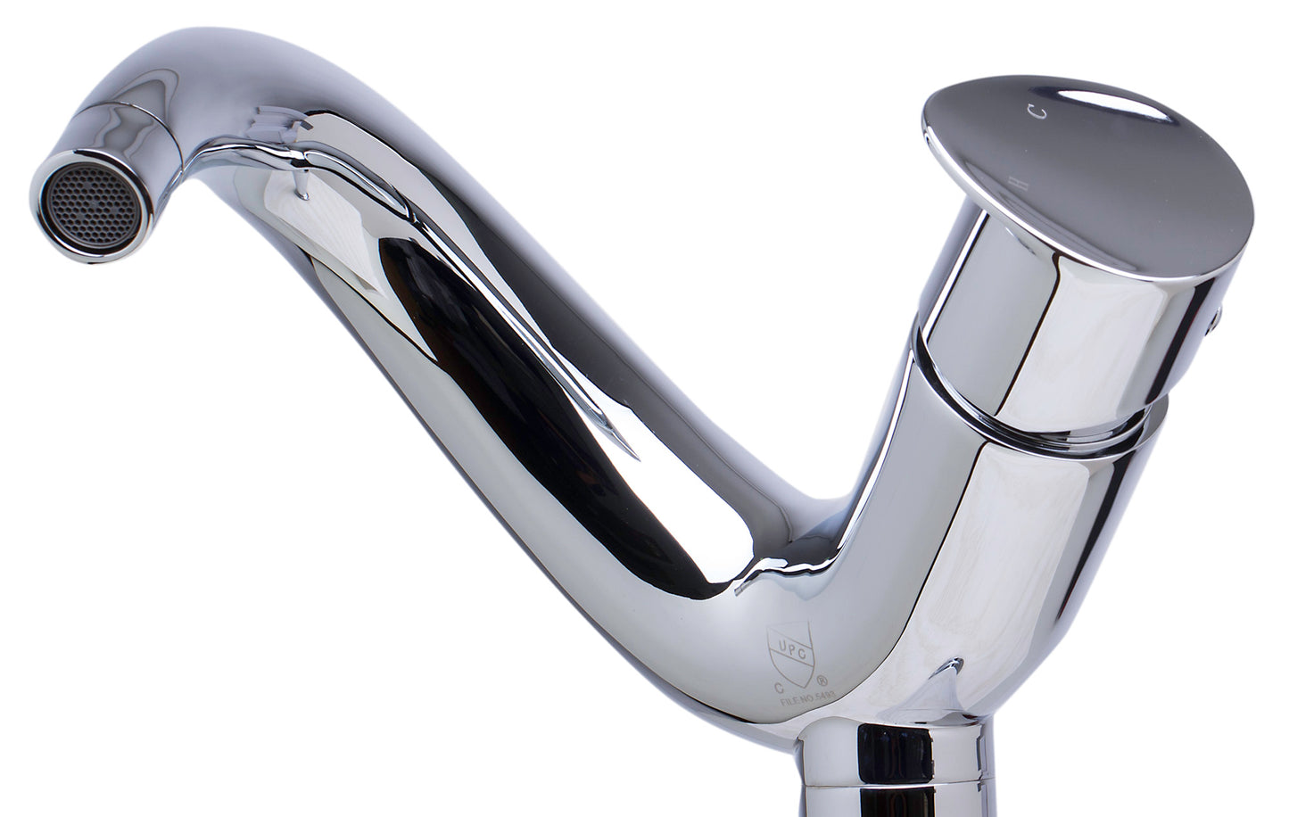 ALFI brand AB1570-PC Tall Wave Polished Chrome Single Lever Bathroom Faucet